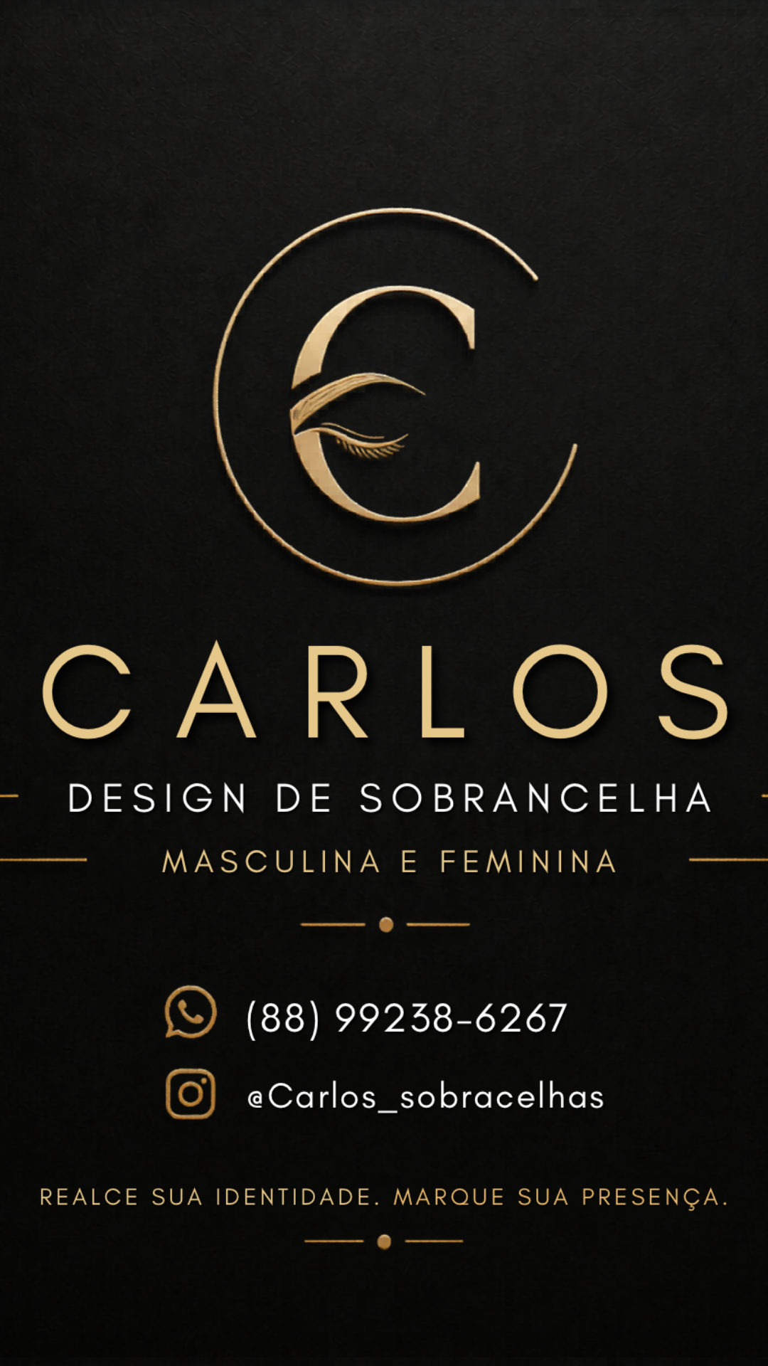 Carlos Design de sobrancelha 